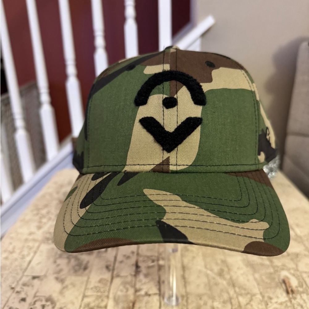 Outsider Camo Hat with Chenille Logo Patch